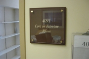 DONOR RECOGNITION SIGNS AND PLAQUES (2)