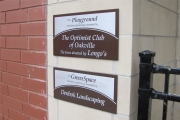 DONOR RECOGNITION SIGNS AND PLAQUES (7)
