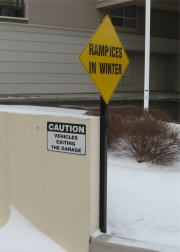 ALUMINUM PARKING, TRAFFIC & STREET SIGNS (12)