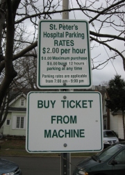 ALUMINUM PARKING, TRAFFIC & STREET SIGNS (14)