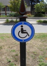 ALUMINUM PARKING, TRAFFIC & STREET SIGNS (2)