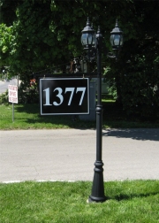 ALUMINUM PARKING, TRAFFIC & STREET SIGNS (3)
