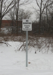 ALUMINUM PARKING, TRAFFIC & STREET SIGNS (7)